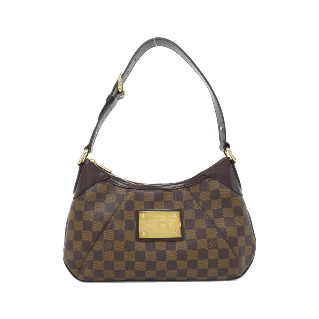 Louis Vuitton Damier Thames PM N48180 Shoulder Bag: --- Catalog ---Category: SizeSize (HxWxD): 18cm x 34cm x 6cm / 7.08'' x 13.38'' x 2.36''Category: DesignType: Shoulder bagColor: Damier Canvas, EbeneGender: WomenMaterial: Coated canvas Category: