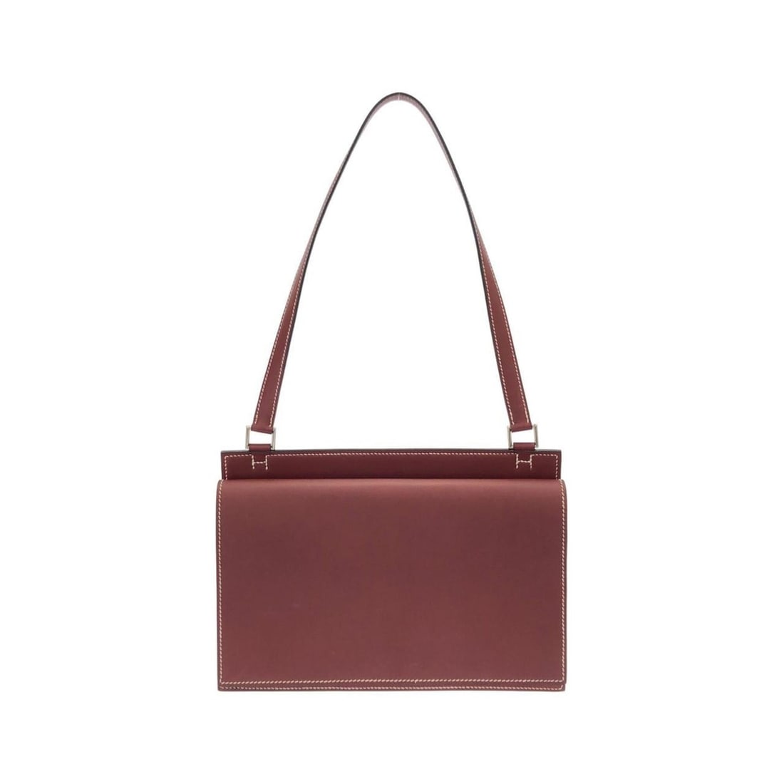 Hermes VALENTINE Shoulder Bag: --- Catalog ---Category: SizeSize (HxWxD): 18cm x 25cm x 5cm / 7.08'' x 9.84'' x 1.96''Category: DesignType: Shoulder bagColor: Rouge HGender: Men,WomenHardware Color: SilverCategory: GeneralBrand: He