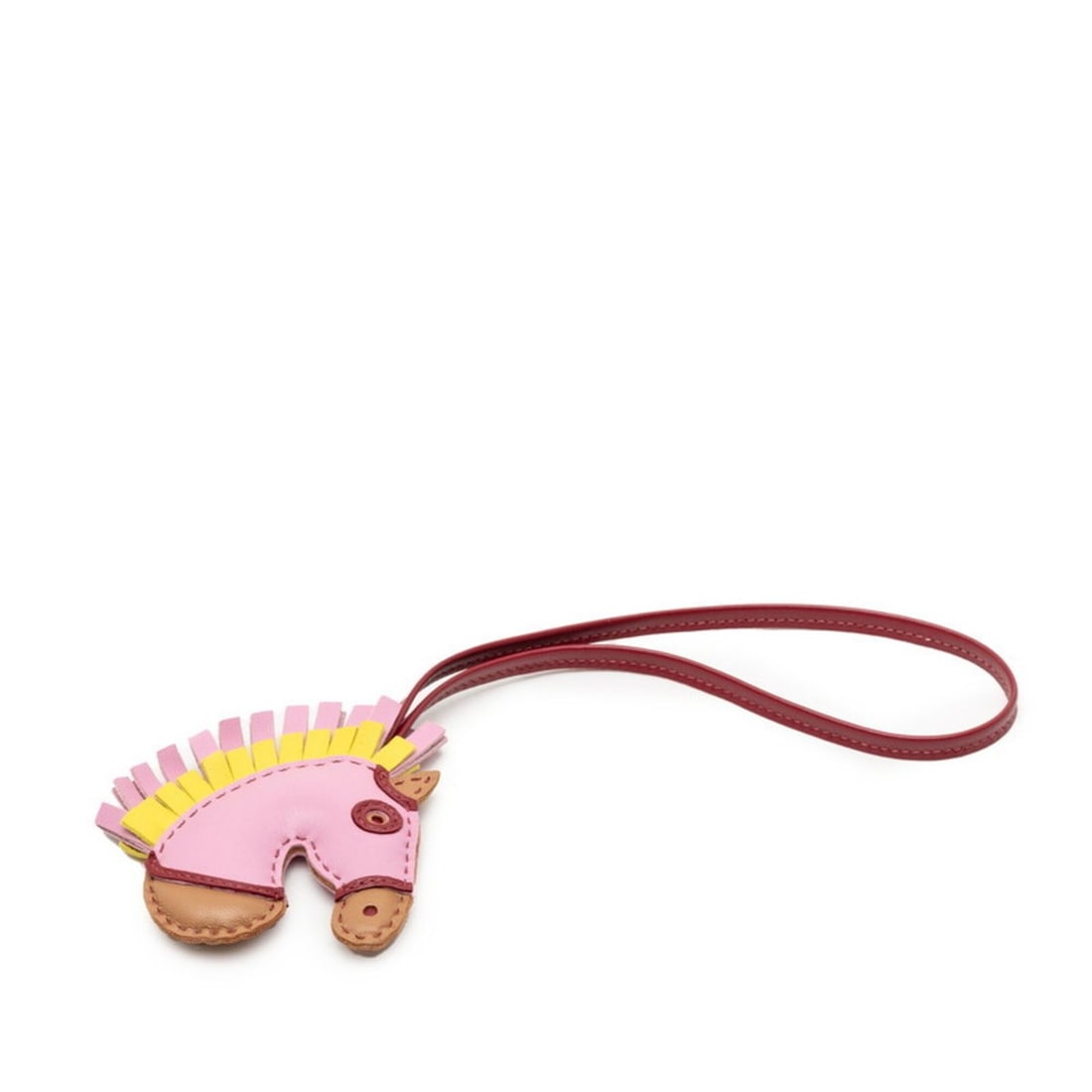 Hermes Gigi Camaille Accessory Bag Charm Keychain Mauve Sylvestre Pink Chai Lime Rouge Grenat Agneau: --- Catalog ---Category: SizeSize (HxWxD): 8cm x 7.5cm / 3.14'' x 2.95''Category: DesignColor: Lime, Pink, Rouge GrenatGender: WomenMaterial: Agneau MiloCategory: GeneralBrand: Hermes--- Item List ---
