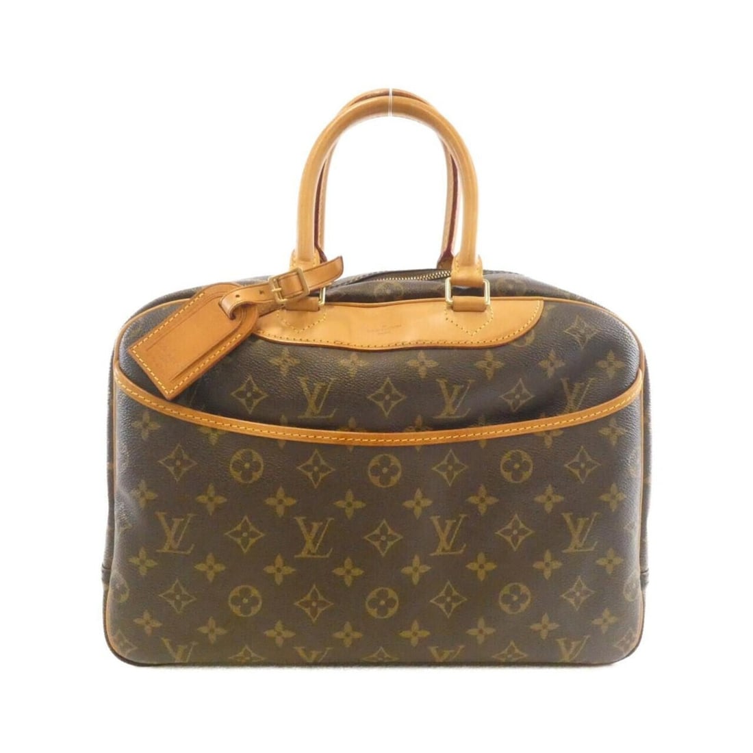 Louis Vuitton Monogram Bowling Vanity M47270 Handbag: --- Catalog ---Category: SizeSize (HxWxD): 27cm x 35cm x 14cm / 10.62'' x 13.77'' x 5.51''Category: DesignType: HandbagColor: MarronGender: WomenMaterial: Coated canvas Hardware Color: GoldCategory: G