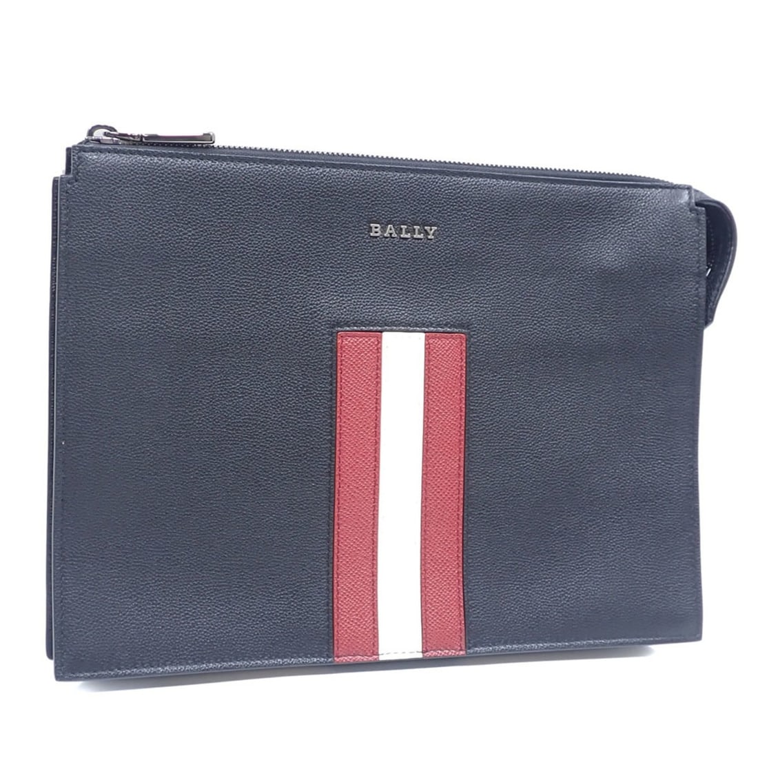 Bally Clutch Bag for Men, Black Leather, 6236768 (Second Bag): --- Catalog ---Category: SizeSize (HxWxD): 21cm x 29.5cm x 4cm / 8.26'' x 11.61'' x 1.57''Category: DesignType: Clutch bagColor: BlackGender: MenMaterial: Leather Category: GeneralBrand: Bally--- Item