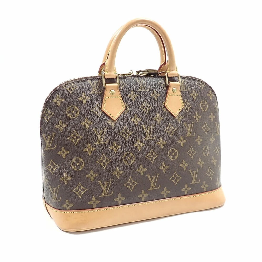 Louis Vuitton Alma Monogram Handbag for Women, M51130 (Early Model): --- Catalog ---Category: SizeSize (HxWxD): 24cm x 30cm x 16cm / 9.44'' x 11.81'' x 6.29''Category: DesignType: HandbagGender: WomenMaterial: Monogram Category: GeneralLine: MonogramBrand: Louis Vuitto