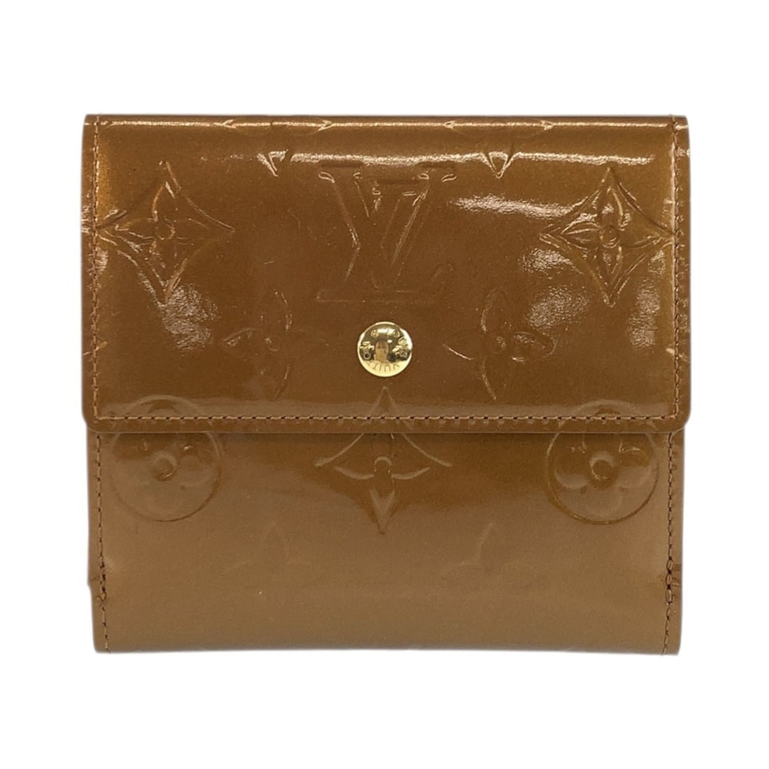 LOUIS VUITTON Louis Vuitton Monogram Vernis Porte Monnaie Billet Carte Credit Bronze Brown Gold: --- Catalog ---Category: SizeSize (HxWxD): 10cm x 11cm x 2cm / 3.93'' x 4.33'' x 0.78''Category: DesignType: Wallet (tri-fold)Color: Bronze, BrownGender: WomenCategory: GeneralMPN: M91170Brand: Louis 