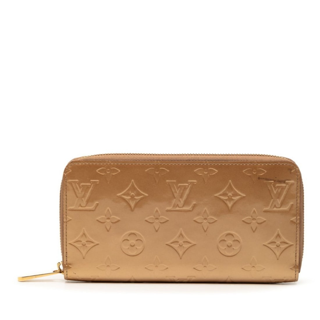 Louis Vuitton Monogram Vernis Zippy Wallet Long M61380 Mordre Gold Patent Leather Women's LOUIS: --- Catalog ---Category: SizeSize (HxWxD): 10.5cm x 19.5cm x 2.5cm / 4.13'' x 7.67'' x 0.98''Category: DesignType: Long wallet (bi-fold)Color: Gold, MordoreGender: WomenMaterial: Patent leather Catego
