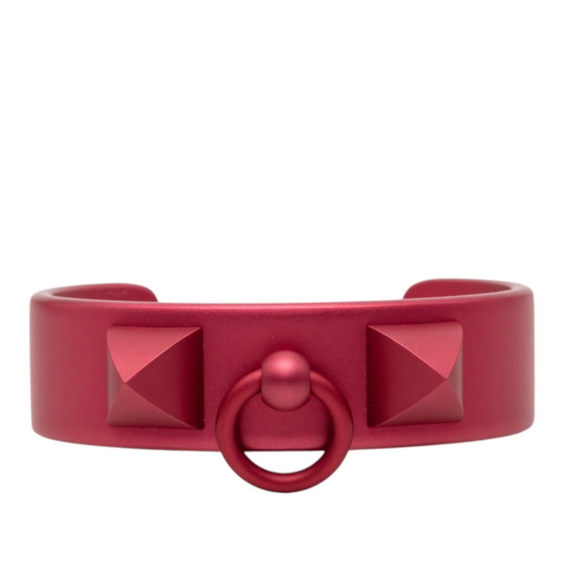 Hermes Collier de Chien Medor Sunset Bangle Bracelet, Size: T2, Pink Aluminum, Women's.: --- Catalog ---Category: SizeLength: 14.5cm / 5.7''Category: DesignType: Charm braceletColor: PinkGender: WomenMaterial: AluminumCategory: GeneralBrand: Hermes--- Item List ---Section: ConditionRankin