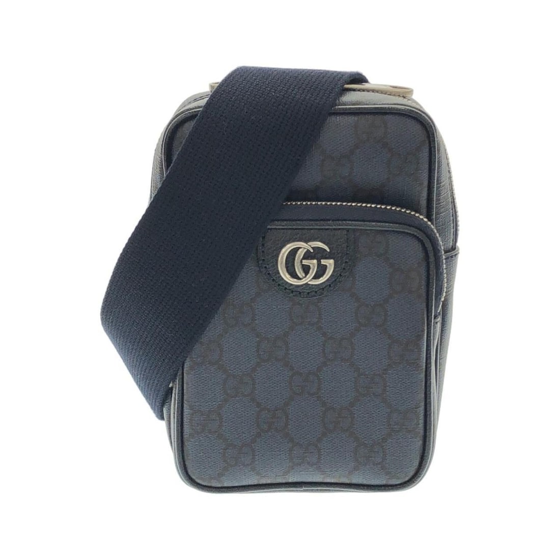 Gucci OPHIDIA 752565 UULHK Shoulder Bag: --- Catalog ---Category: SizeSize (HxWxD): 18cm x 16cm x 6cm / 7.08'' x 6.29'' x 2.36''Category: DesignType: Shoulder bagColor: Black, BlueGender: Men,WomenMaterial: GG Supreme Hardware Color: SilverC