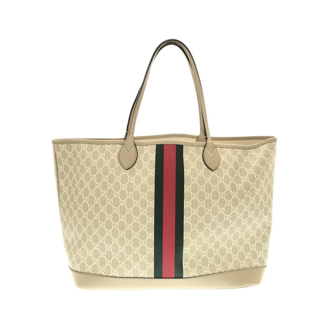 Gucci OPHIDIA 726755 FABKZ Handbag: --- Catalog ---Category: SizeSize (HxWxD): 31cm x 54cm x 19cm / 12.2'' x 21.25'' x 7.48''Category: DesignType: Handbag, PouchColor: Beige, WhiteGender: Women,MenMaterial: GG Supreme , Leather Hardware