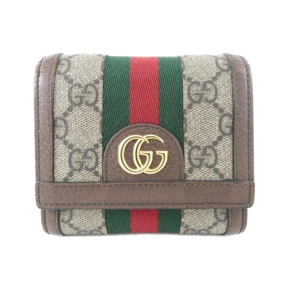 Gucci Ophidia 598662 96IWG Wallet: --- Catalog ---Category: SizeSize (HxWxD): 10cm x 11cm x 3cm / 3.93'' x 4.33'' x 1.18''Category: DesignType: Wallet (tri-fold)Color: Beige, BrownGender: WomenMaterial: GG Supreme Category: GeneralMPN: