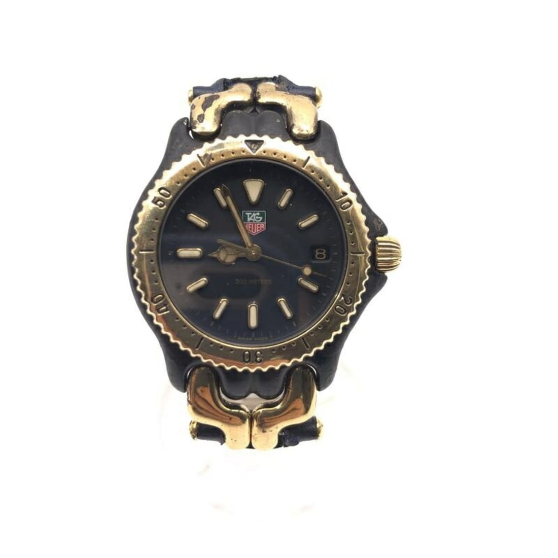 TAG Heuer Quartz Watch S93 313C Navy x Gold: --- Catalog ---Category: SizeWrist Size: 17cm - 21cm / 6.69'' - 8.26''Case Diameter: 3mm / 0.12''Category: DesignType: WristwatchColor: Blue, NavyColor (Dial): BlueCategory: GeneralBrand: Tag