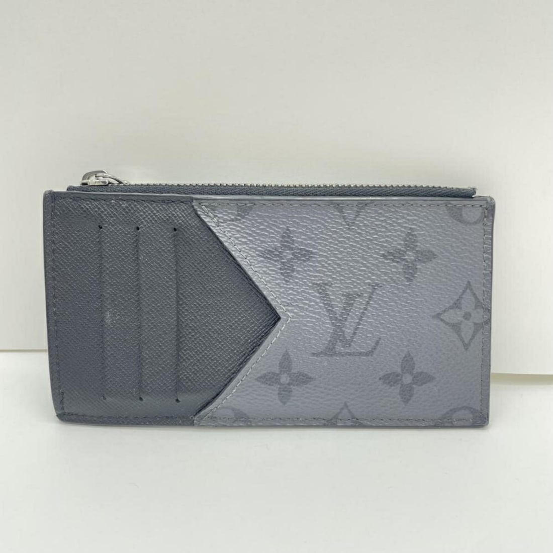 LOUIS VUITTON Monogram Eclipse Reverse Coin Card Holder Wallet/Coin Case M69533 (1 of 10)