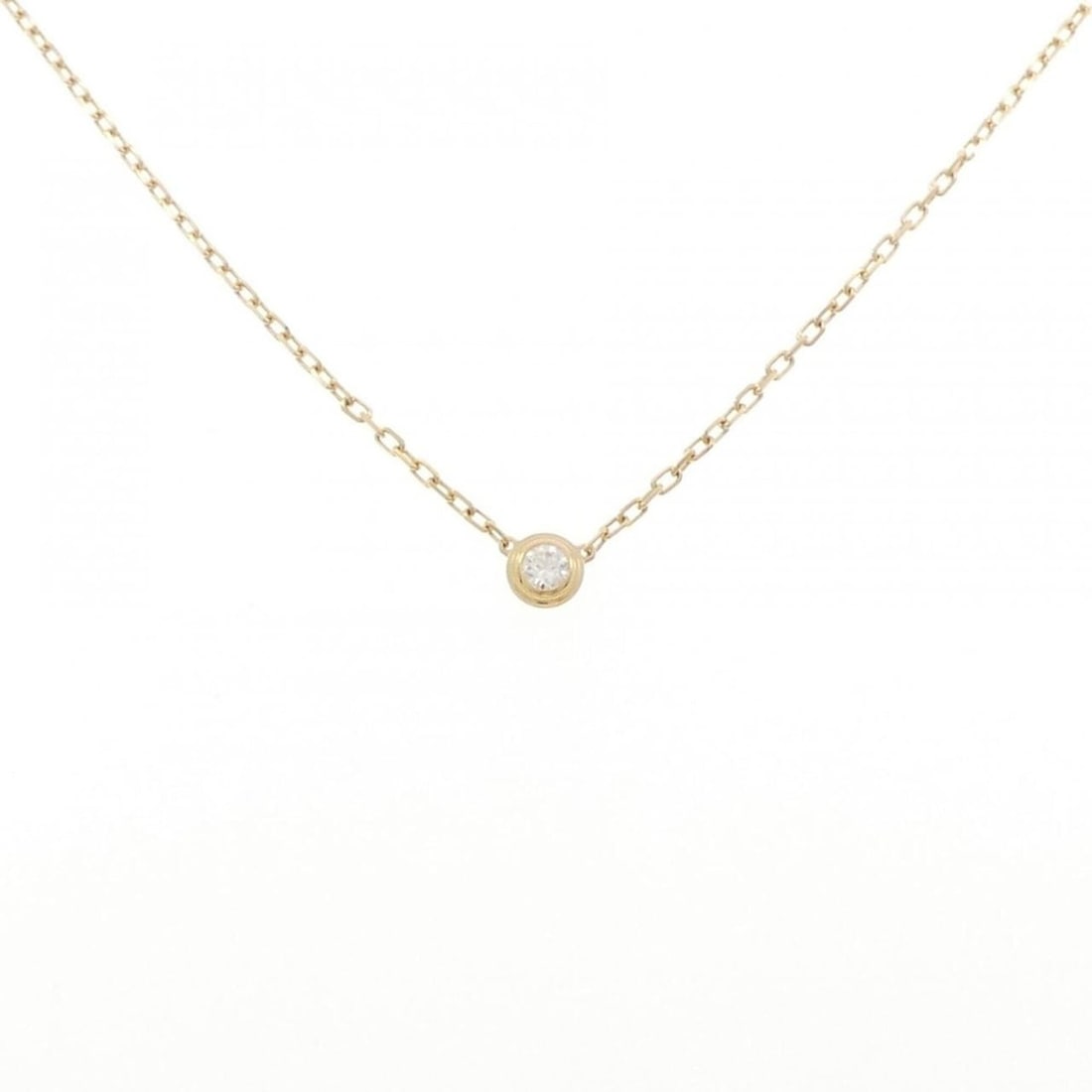Cartier Damour Small Necklace: --- Catalog ---Category: SizePendant Size: 4.4mm / 0.17''Neck Circumference: 38 cm - 41 cm / 14.96'' - 16.14''Category: DesignStone: DiamondGender: WomenMaterial: Yellow gold (18K)Necklace Type: