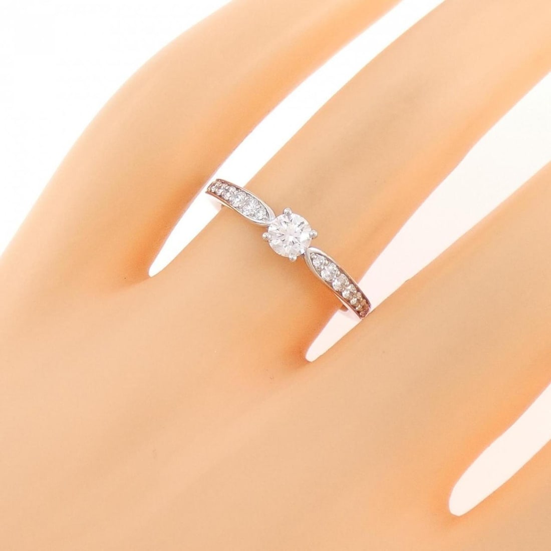 Tiffany Harmony Ring 0.25CT G VVS1 3EXT - 5