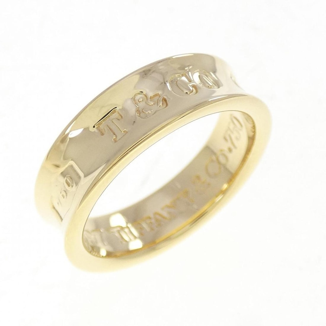 Tiffany & Co. 1837 Ring: --- Catalog ---Category: SizeJP Size: 14US Size: 7Category: DesignType: Band ringColor: Yellow goldGender: WomenMaterial: Yellow gold (18K)Category: GeneralBrand: Tiffany--- Item List ---Section: