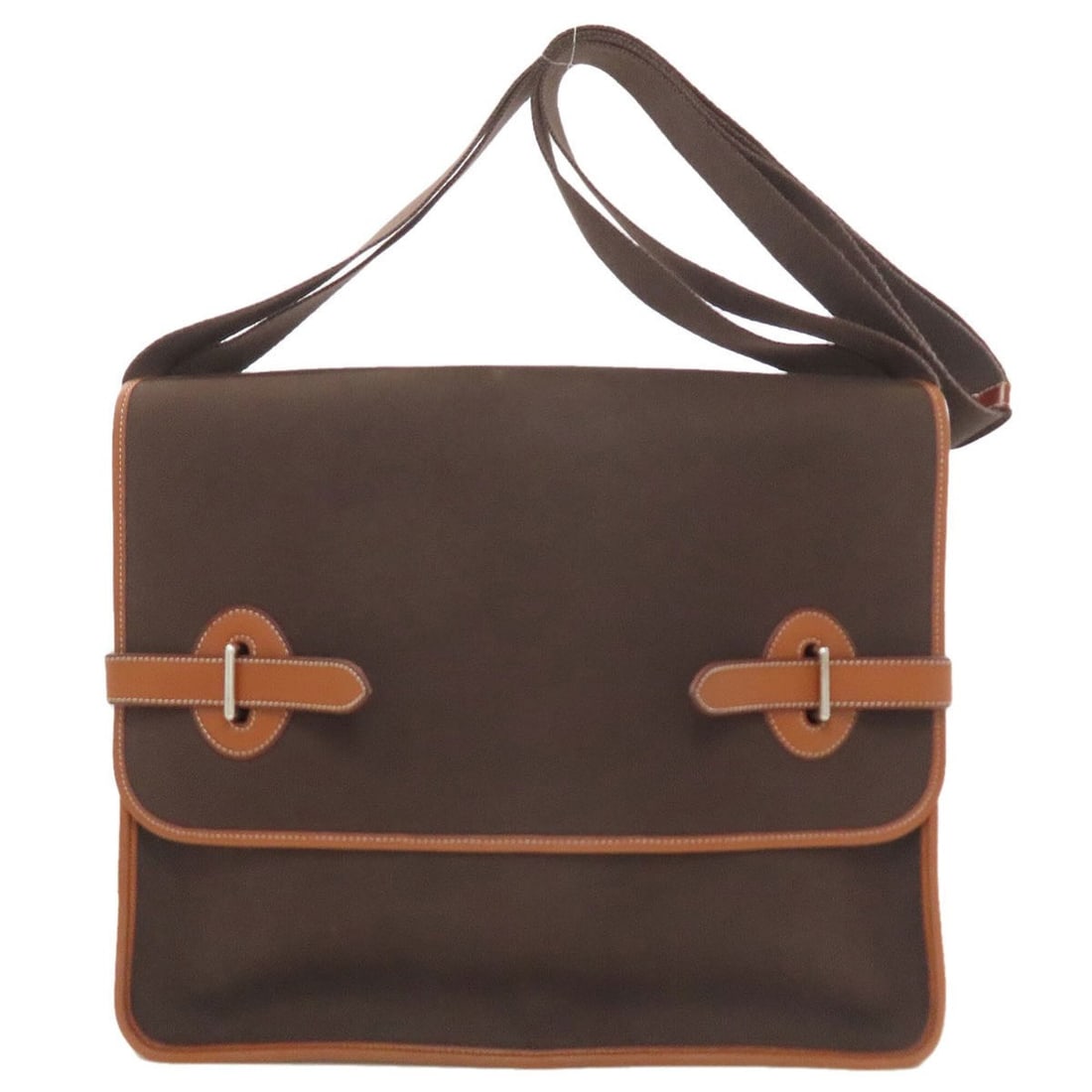 Hermes Buenaventura Shoulder Bag Toile Officier Women's HERMES (1 of 20)
