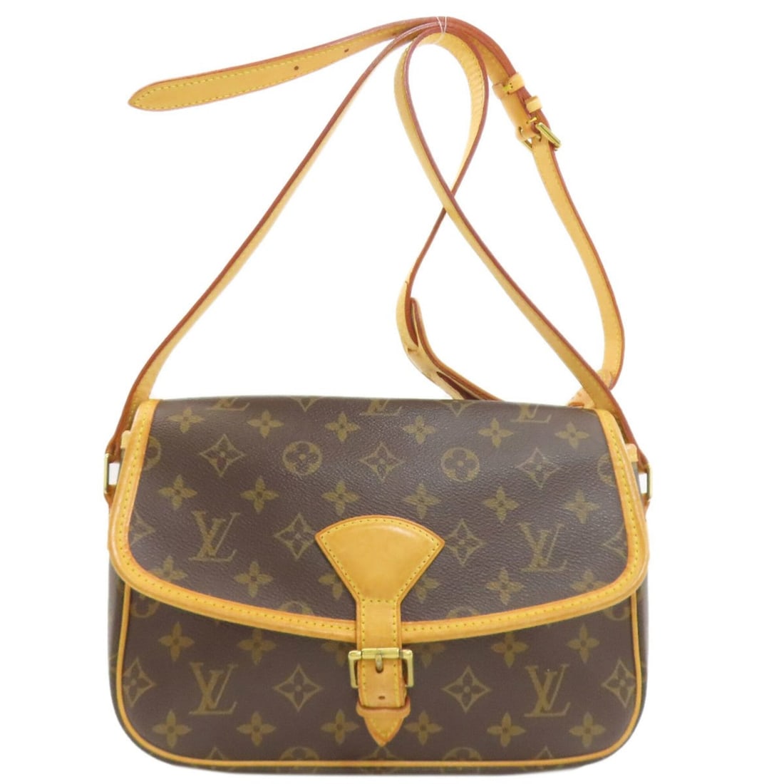 Louis Vuitton M42250 Sologne Shoulder Bag, Monogram Canvas, Women's LOUIS VUITTON: --- Catalog ---Category: SizeSize (HxWxD): 18cm x 27cm x 8.5cm / 7.08'' x 10.62'' x 3.34''Category: DesignType: Shoulder bagColor: Brown, MonogramGender: WomenMaterial: Monogram , Canvas Category: Gen
