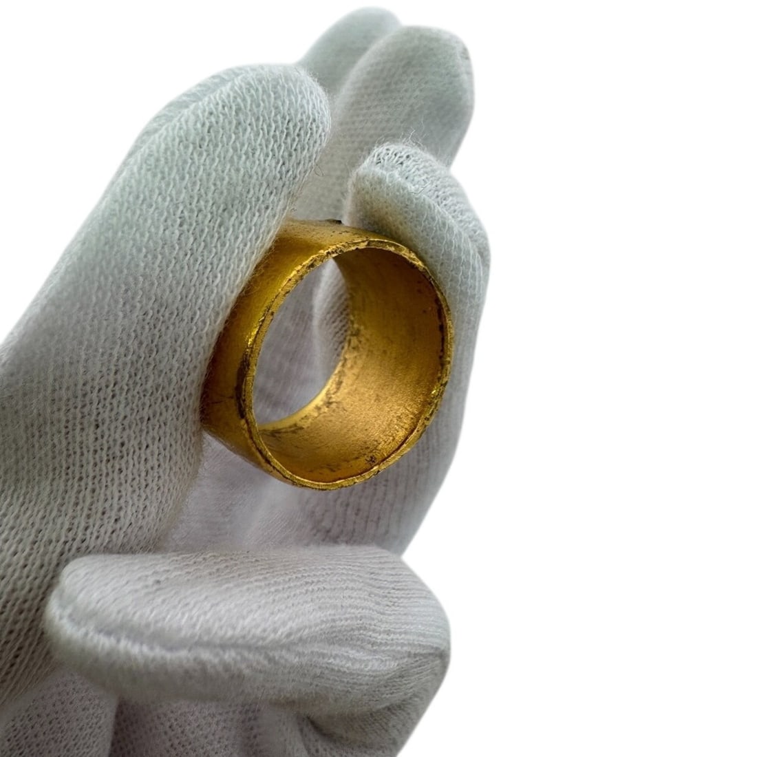 CHANEL 01A Rhinestone Coco Mark Ring (Size 12) - 6