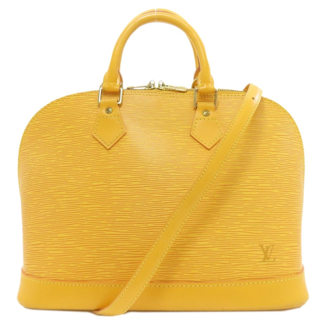 Louis Vuitton M52149 Alma Handbag, Epi Leather, Women's LOUIS VUITTON: --- Catalog ---Category: SizeSize (HxWxD): 24cm x 31cm x 16.5cm / 9.44'' x 12.2'' x 6.49''Category: DesignType: HandbagColor: YellowGender: WomenMaterial: Epi leather Category: GeneralMPN: M52149Brand