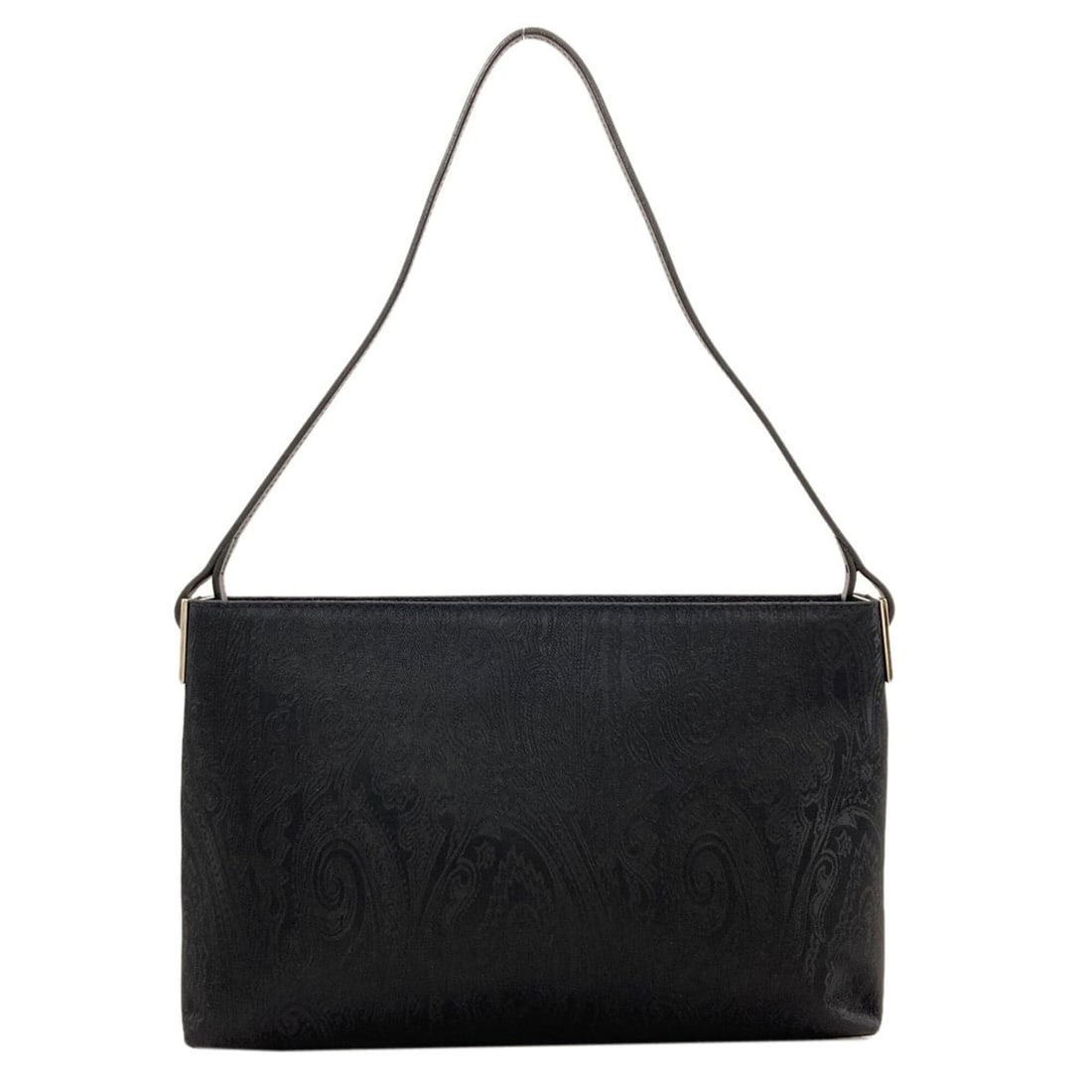 Etro Paisley Pattern Nylon Handbag for Women: --- Catalog ---Category: SizeSize (HxWxD): 17.5cm x 27cm x 6cm / 6.88'' x 10.62'' x 2.36''Category: DesignType: HandbagColor: BlackGender: WomenMaterial: Nylon Category: GeneralBrand: Etro--- Item Lis