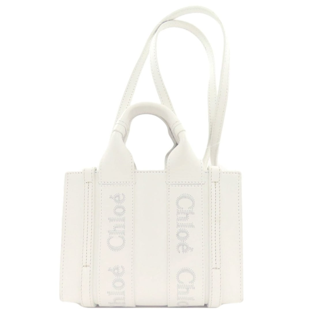 Chloé Chloe Woody Mini 2-Way Handbag Leather Women's CHLOE (1 of 20)