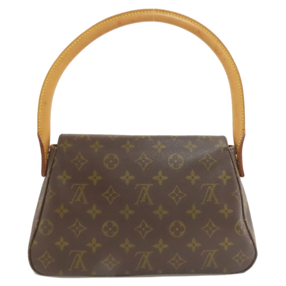 Louis Vuitton M51147 Mini Looping Handbag, Monogram Canvas, Women's LOUIS VUITTON: --- Catalog ---Category: SizeSize (HxWxD): 18cm x 28cm x 8.5cm / 7.08'' x 11.02'' x 3.34''Category: DesignType: HandbagColor: MonogramGender: WomenMaterial: Monogram Category: GeneralMPN: M51147Brand: