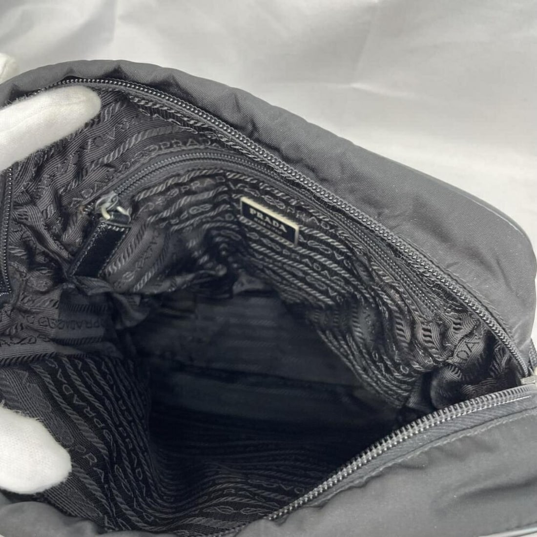 PRADA Nylon Body Bag - 7