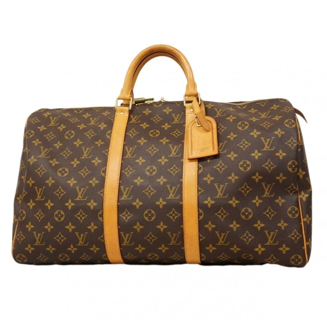 Louis Vuitton Bags - Boston Monogram Keepall 50 M41426 Brown Men's & Women's: --- Catalog ---Category: SizeSize (HxWxD): 28.5cm x 50cm x 22cm / 11.22'' x 19.68'' x 8.66''Category: DesignType: Boston bagColor: BrownGender: Men,WomenCategory: GeneralMPN: M41426Brand: Louis Vuitto