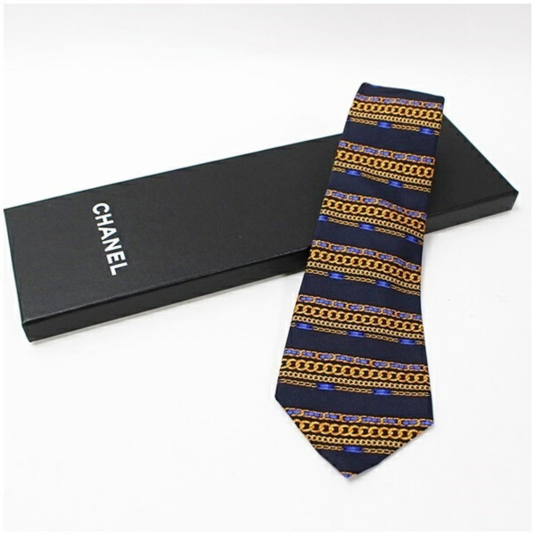 Chanel Silk Tie Chain CHANEL Men's (1 of 8)