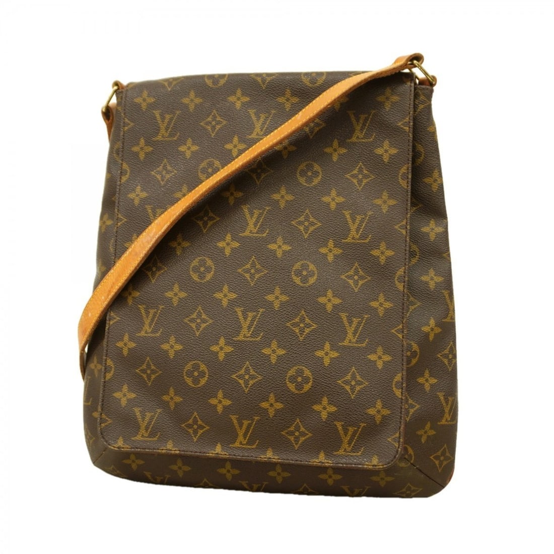 Louis Vuitton Monogram Musette Shoulder Bag M51256 Brown Women's: --- Catalog ---Category: SizeSize (HxWxD): 37cm x 31cm x 2cm / 14.56'' x 12.2'' x 0.78''Category: DesignType: Shoulder bagColor: BrownGender: WomenCategory: GeneralMPN: M51256Brand: Louis Vuitton--- I