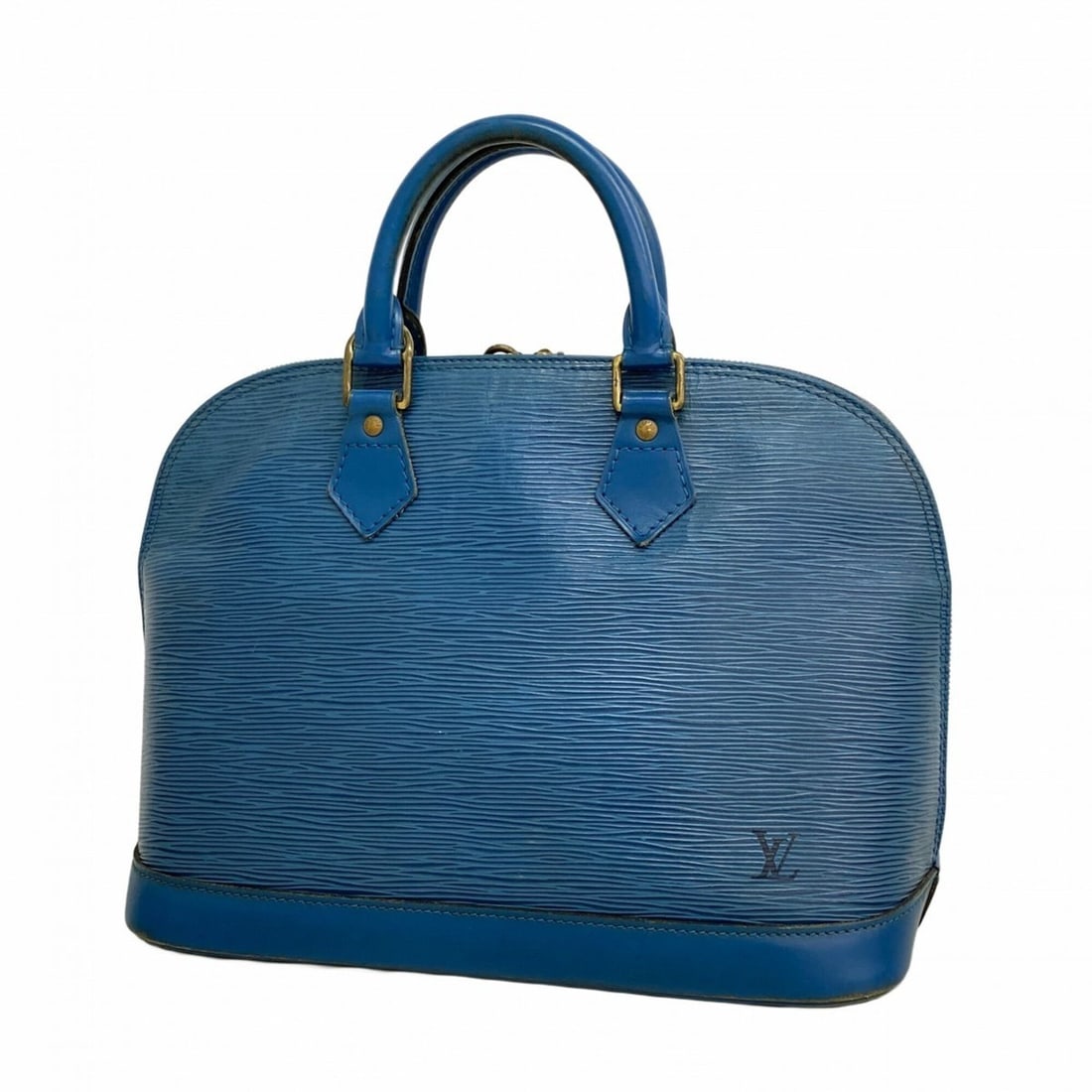 Louis Vuitton Alma Epi Handbag M52145 Toledo Blue (Women's): --- Catalog ---Category: SizeSize (HxWxD): 24cm x 30cm x 16cm / 9.44'' x 11.81'' x 6.29''Category: DesignType: HandbagColor: Toledo blueGender: WomenCategory: GeneralMPN: M52145Brand: Louis Vuitton---