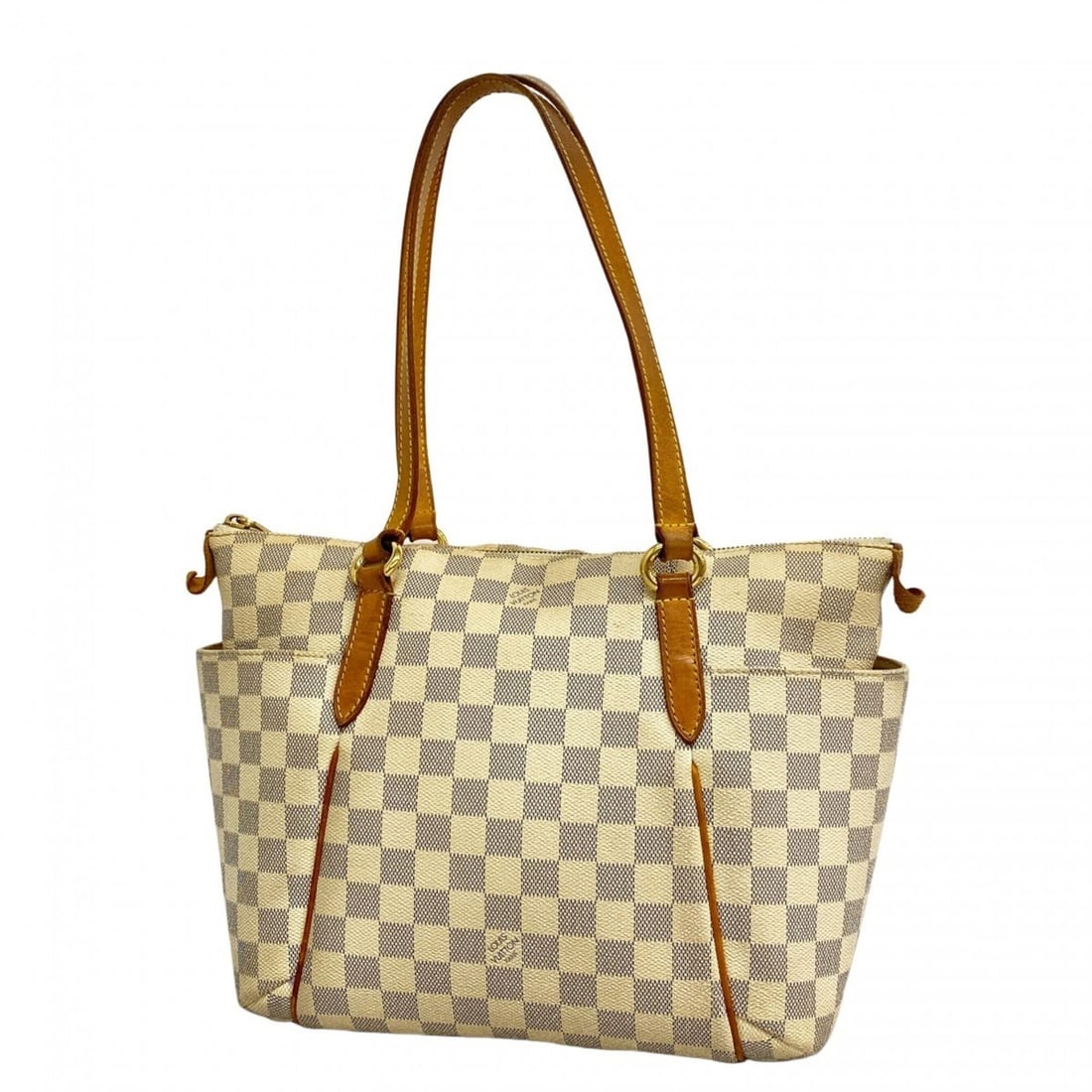 Louis Vuitton Damier Azur Totally PM Tote Bag N51261 White Women's: --- Catalog ---Category: SizeSize (HxWxD): 25cm x 28cm x 13cm / 9.84'' x 11.02'' x 5.11''Category: DesignType: Tote bagColor: WhiteGender: WomenCategory: GeneralMPN: N51261Brand: Louis Vuitton--- Item