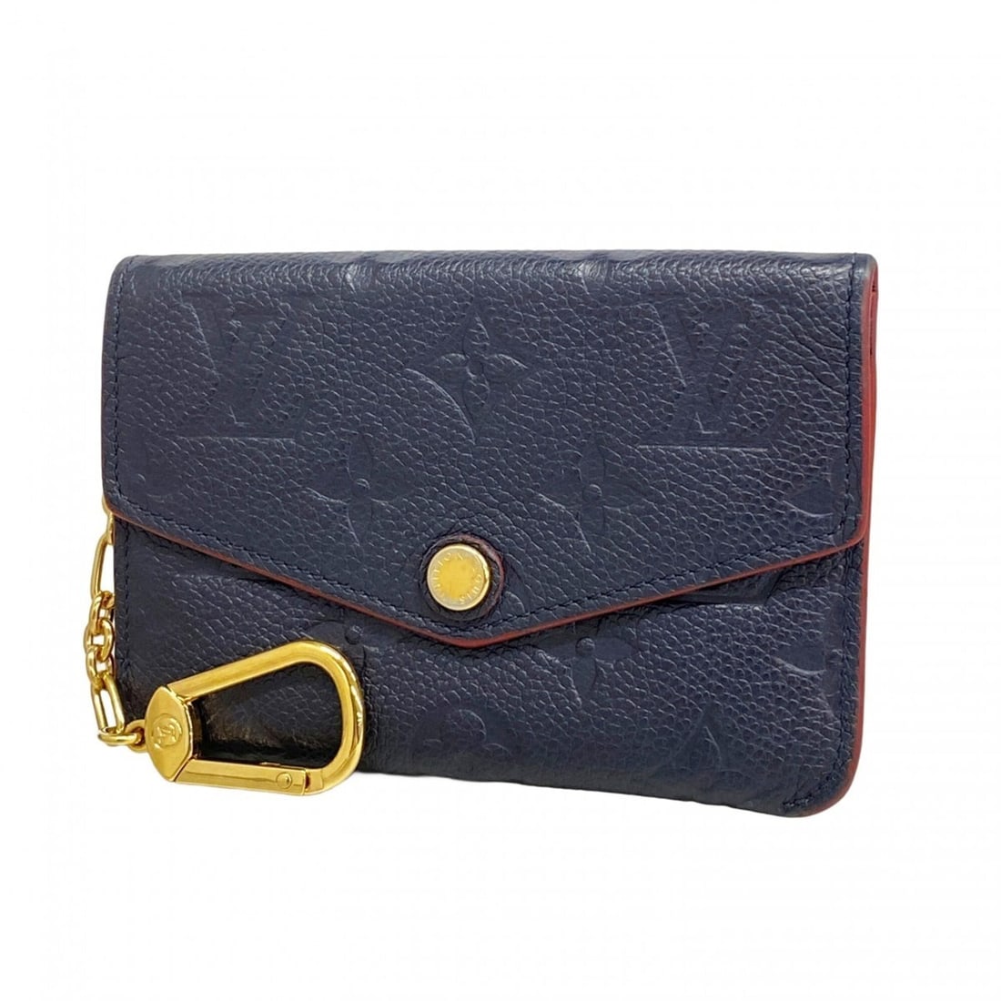 Louis Vuitton Monogram Empreinte Pochette Clé M62017 Marine Rouge Women's Wallet/Coin Case: --- Catalog ---Category: SizeSize (HxWxD): 9cm x 13cm x 1.5cm / 3.54'' x 5.11'' x 0.59''Category: DesignType: Coin purse/coin caseColor: Marine rougeGender: WomenCategory: GeneralMPN: M62017Brand: Lou