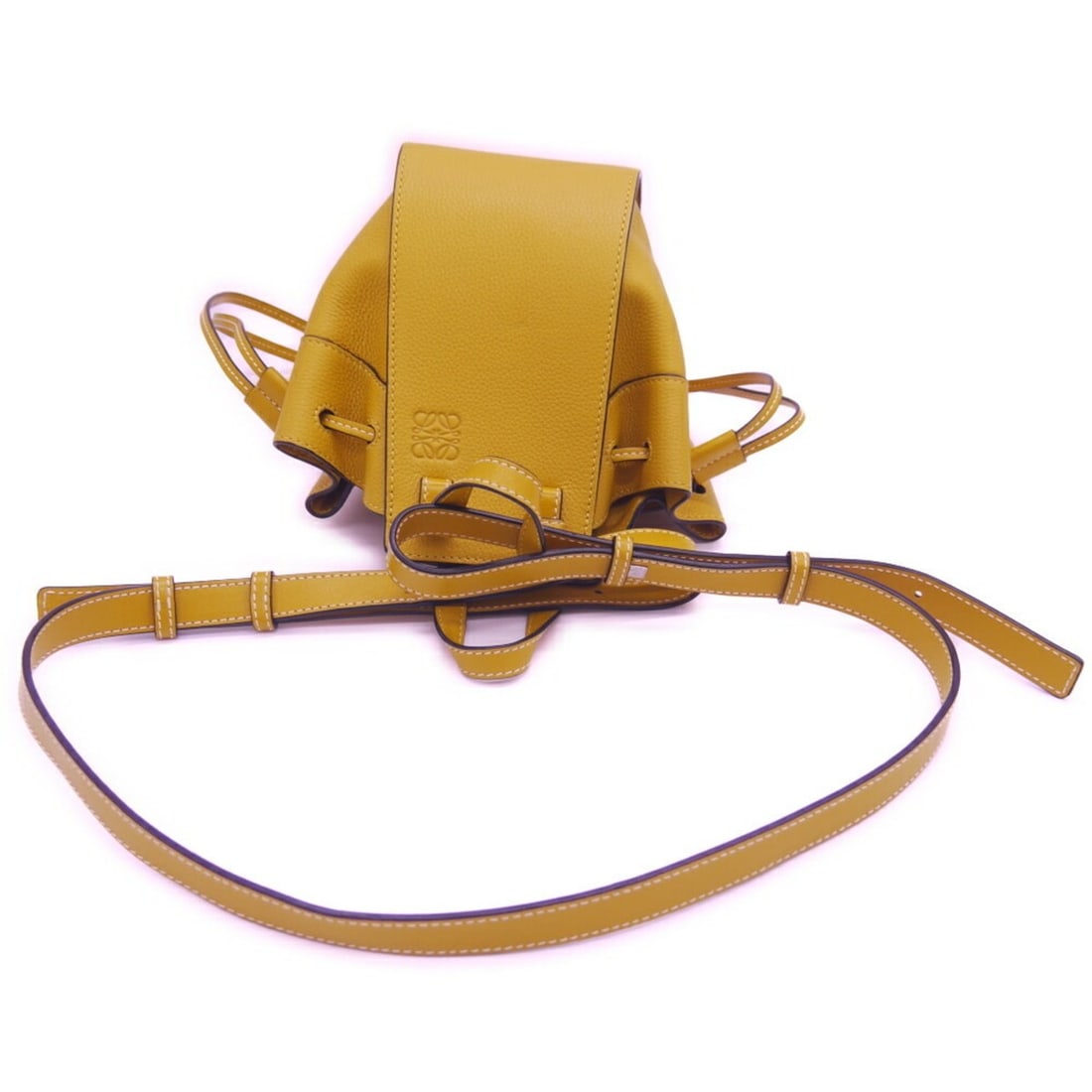LOEWE Hammock Drawstring Bag Mini 314.12.V07 - 6