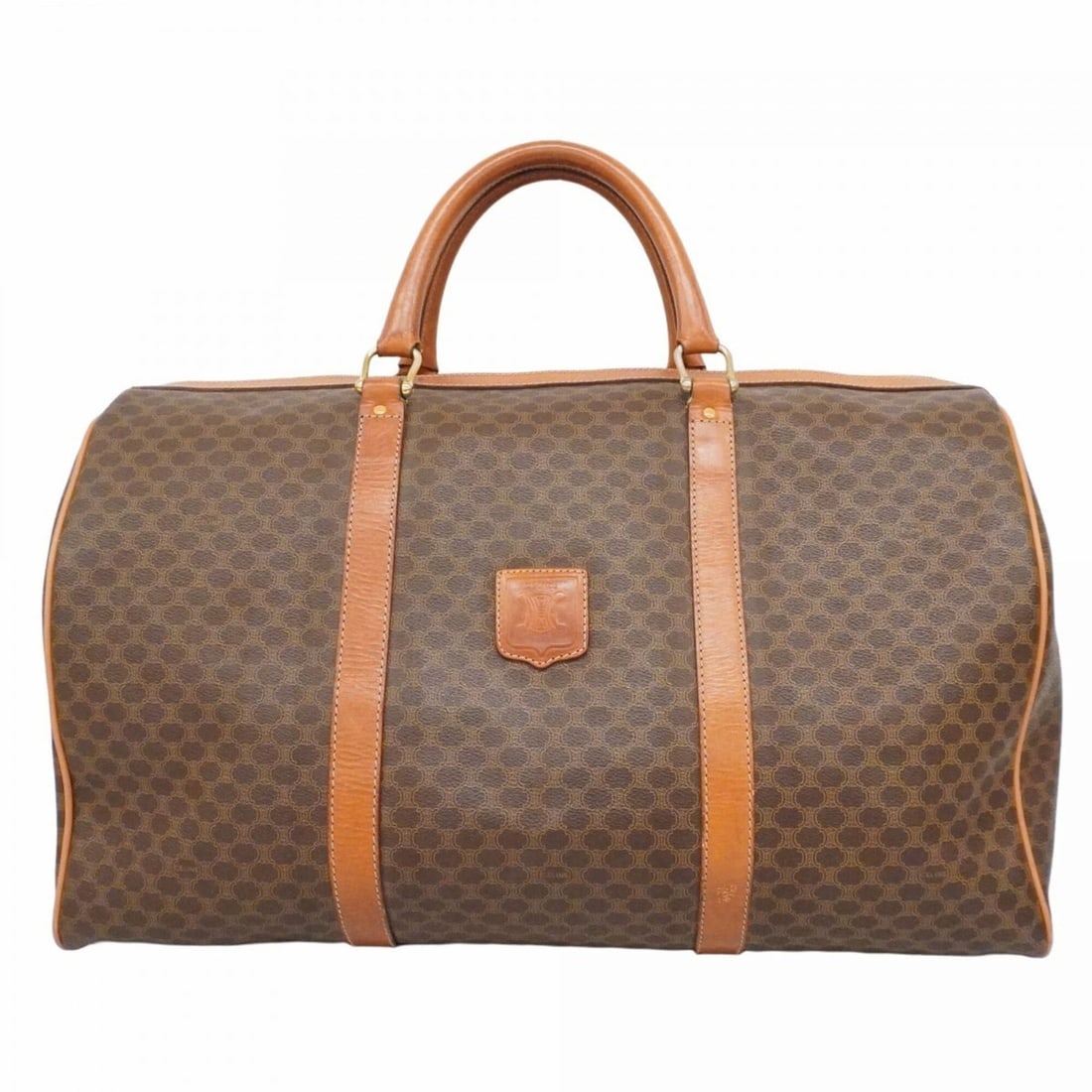 Celine bag/Boston bag Macadam Brown Men's/Women's: --- Catalog ---Category: SizeSize (HxWxD): 30cm x 50cm x 24cm / 11.81'' x 19.68'' x 9.44''Category: DesignType: Boston bagColor: BrownGender: Men,WomenMaterial: PVC Hardware Color: GoldCategory: Gener