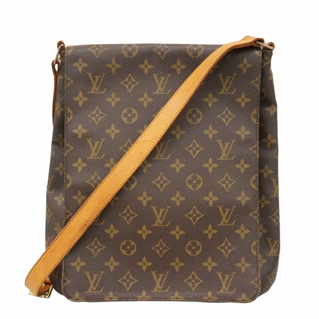 Louis Vuitton Monogram Musette Shoulder Bag M51256 Brown Women's: --- Catalog ---Category: SizeSize (HxWxD): 37cm x 34cm x 4cm / 14.56'' x 13.38'' x 1.57''Category: DesignType: Shoulder bagColor: BrownGender: WomenCategory: GeneralMPN: M51256Brand: Louis Vuitton--- 
