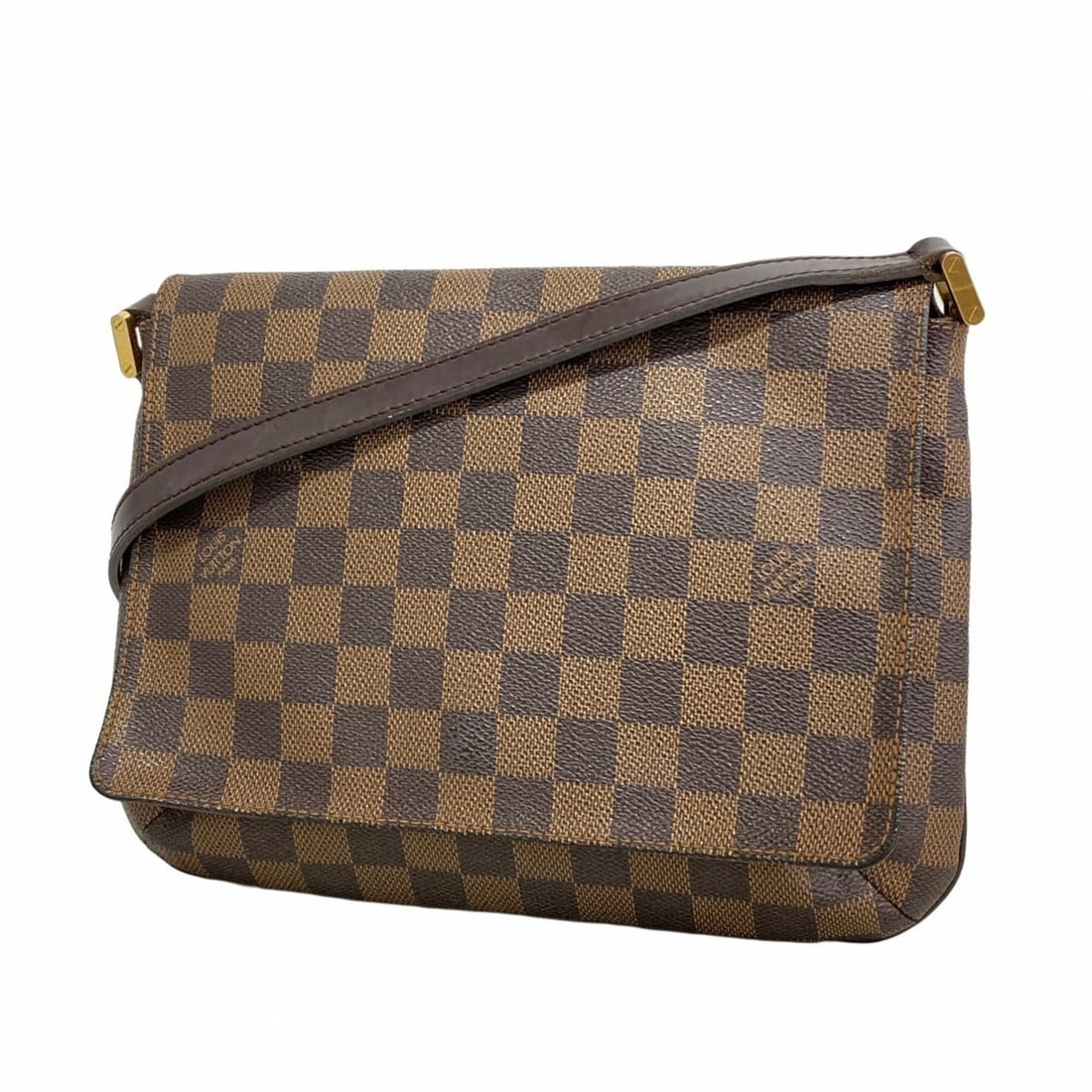 Louis Vuitton Damier Musette Tango Long Strap Shoulder Bag N51301 Ebene Women's: --- Catalog ---Category: SizeSize (HxWxD): 20.5cm x 25cm x 2cm / 8.07'' x 9.84'' x 0.78''Category: DesignType: Shoulder bagColor: EbeneGender: WomenCategory: GeneralMPN: N51301Brand: Louis Vuitton--- 