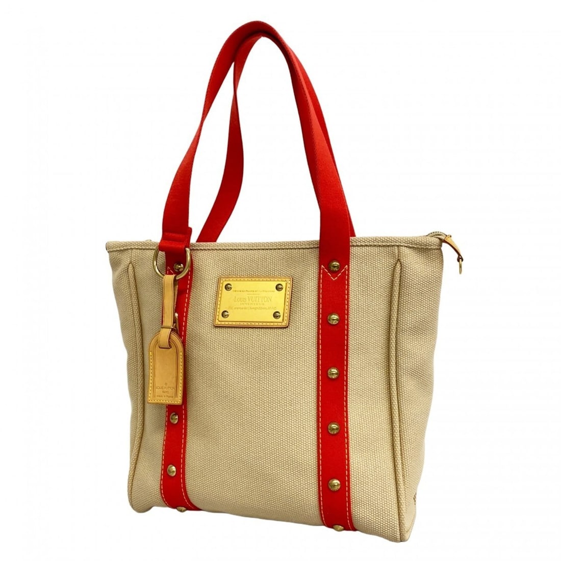 Louis Vuitton Antigua Cabas MM Tote Bag M40035 Beige (Women's): --- Catalog ---Category: SizeSize (HxWxD): 30cm x 30cm x 10cm / 11.81'' x 11.81'' x 3.93''Category: DesignType: Tote bagColor: BeigeGender: WomenCategory: GeneralMPN: M40035Brand: Louis Vuitton--- Ite