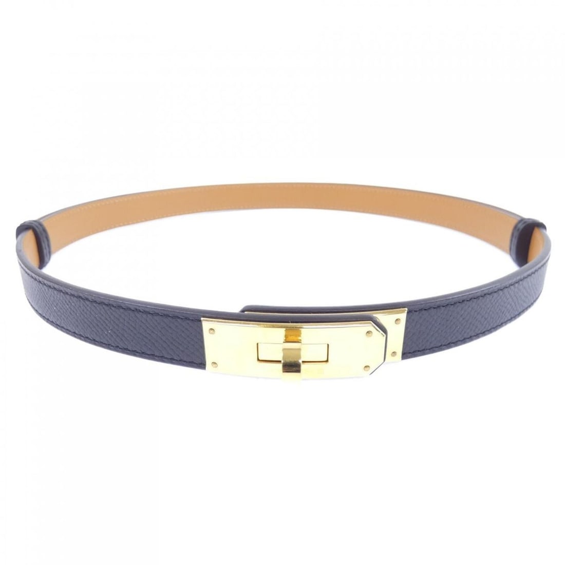 Hermes Kelly 18mm Belt: --- Catalog ---Category: SizeLength: 56cm - 103cm / 22.04'' - 40.55''Category: DesignType: Standard beltColor: BlackGender: WomenCategory: GeneralBrand: Hermes--- Item List ---Section: ConditionRankin