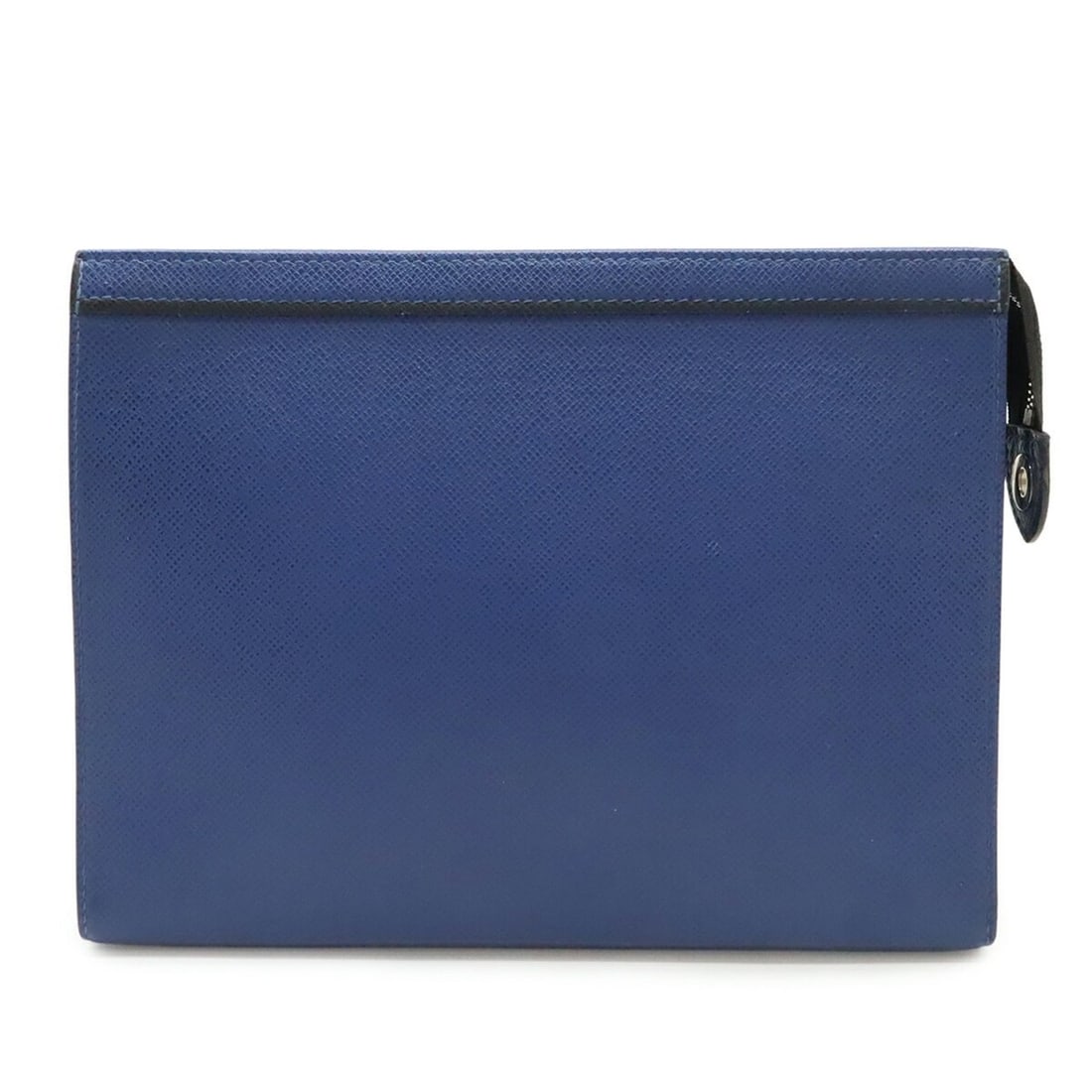 LOUIS VUITTON Louis Vuitton Taiga Pochette Voyage MM Second Bag Clutch Leather Cobalt Blue M30575 (1 of 10)