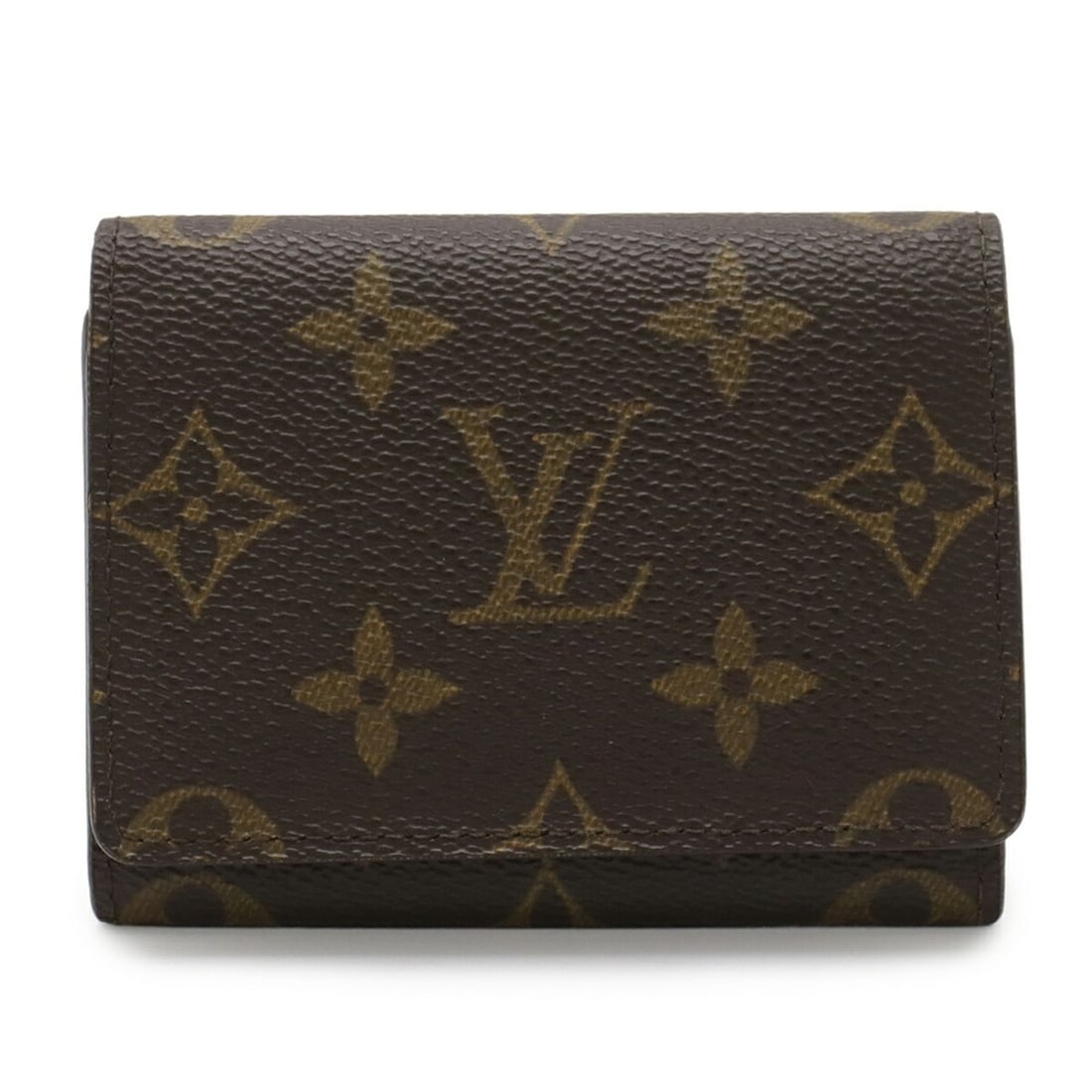 LOUIS VUITTON Louis Vuitton Monogram Enveloppe Carte de Visite Business Card Holder/Card Case Holder: --- Catalog ---Category: DesignType: Business card caseColor: BrownGender: Women,MenClosure: FlapMaterial: Monogram Category: GeneralLine: MonogramBrand: Louis VuittonCategory: Physical PropertiesSize