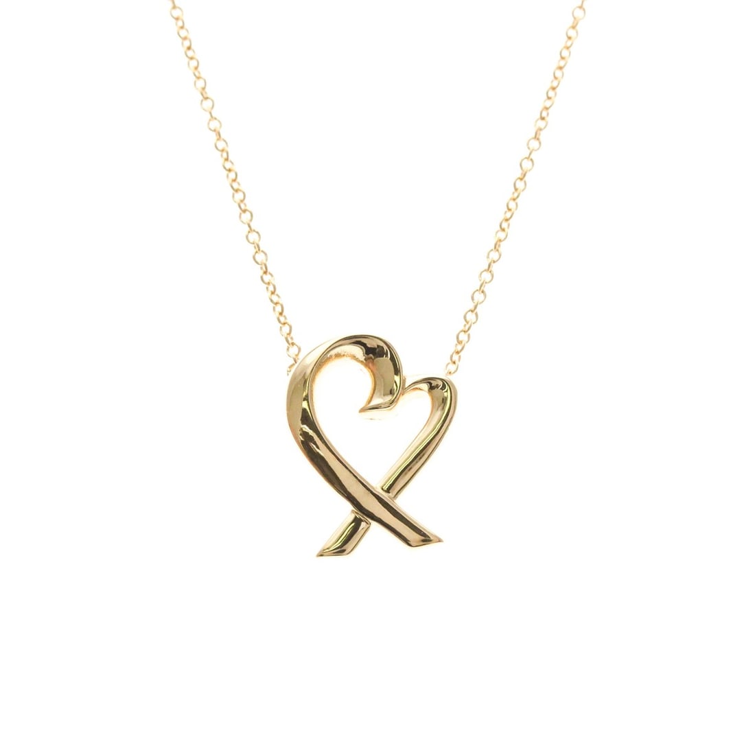 Tiffany Loving Heart Necklace Pink Gold (18K) No Stone Men,Women Fashion Pendant Necklace (Pink: --- Catalog ---Category: SizeWeight: 3.8g / 0.13oz.Pendant Size: 15mm x 11.6mm / 0.59'' x 0.45''Neck Circumference: 40.5 cm / 15.94''Category: DesignColor: Pink goldMetal: GoldStone: No StoneStyle: Fa