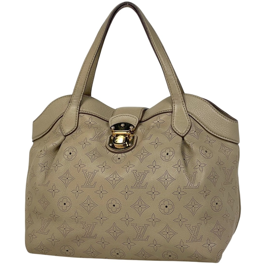 Louis Vuitton Seals PM Tote Bag, Monogram Mahina Opal (Beige), M93818, Women's: --- Catalog ---Category: SizeSize (HxWxD): 24cm x 30cm x 20cm / 9.44'' x 11.81'' x 7.87''Category: DesignType: Tote bagColor: Beige, OpalGender: WomenMaterial: Monogram , Mahina leather Category: Gene