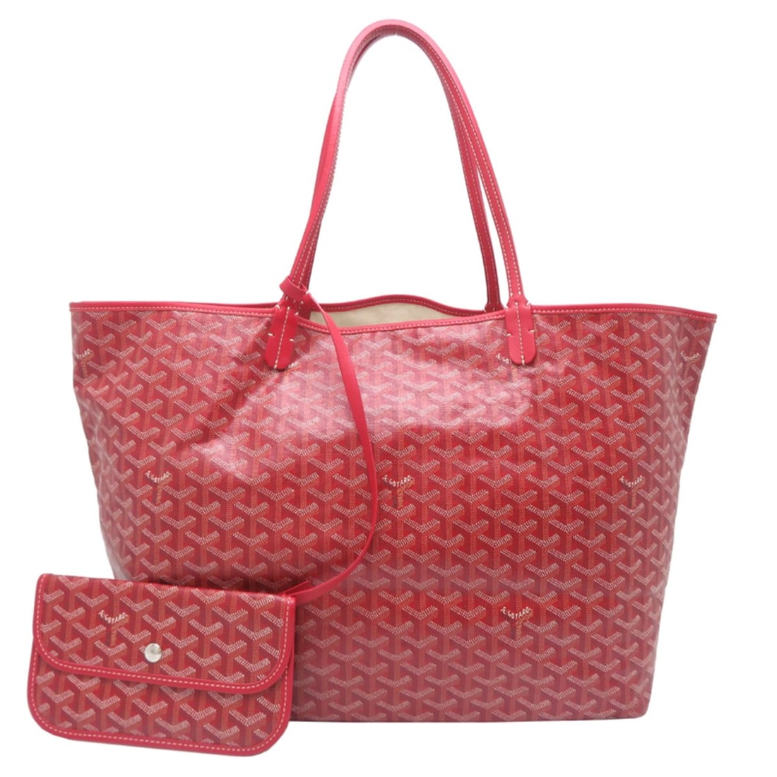 Goyard Saint Louis GM Women's/Men's Tote Bag, Red (1 of 10)