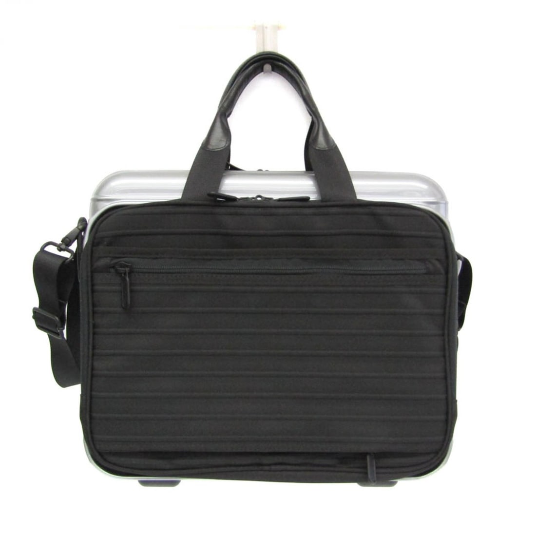 Rimowa Bolero Men,Women Polycarbonate,Polyester Attaché Case Silver,Black: --- Catalog ---Category: SizeHandle Drop: 11.00cm / 4.33''Size (HxWxD): 31cm x 38cm x 13cm / 12.2'' x 14.96'' x 5.11''Strap Length: 103cm - 152cm / 40.55'' - 59.84''Handle Length: 40cm / 15.74''Catego