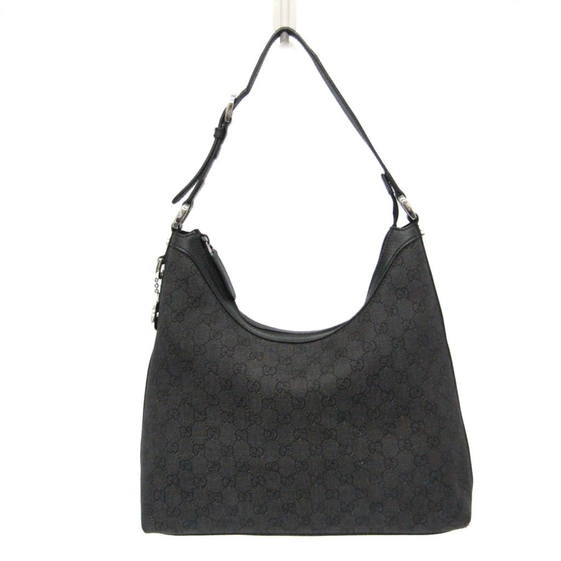 Gucci GG Canvas Interlocking G 339553 Women's GG Canvas,Leather Shoulder Bag Black: --- Catalog ---Category: SizeSize (HxWxD): 23cm x 33cm x 11cm / 9.05'' x 12.99'' x 4.33''Strap Length: 44cm - 51cm / 17.32'' - 20.07''Category: DesignType: Shoulder bagColor: BlackGender: WomenClosure