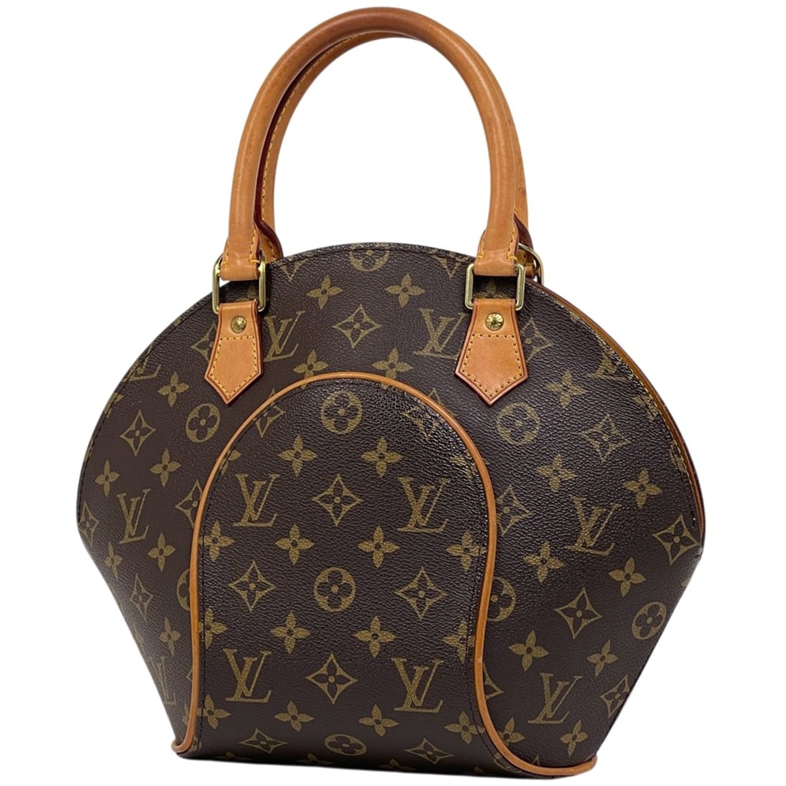 Louis Vuitton Ellipse PM handbag, Monogram Brown, M51127, for women.: --- Catalog ---Category: SizeSize (HxWxD): 26cm x 31cm x 14cm / 10.23'' x 12.2'' x 5.51''Category: DesignType: HandbagColor: Brown, MonogramGender: WomenMaterial: Monogram Category: GeneralMPN: M51127