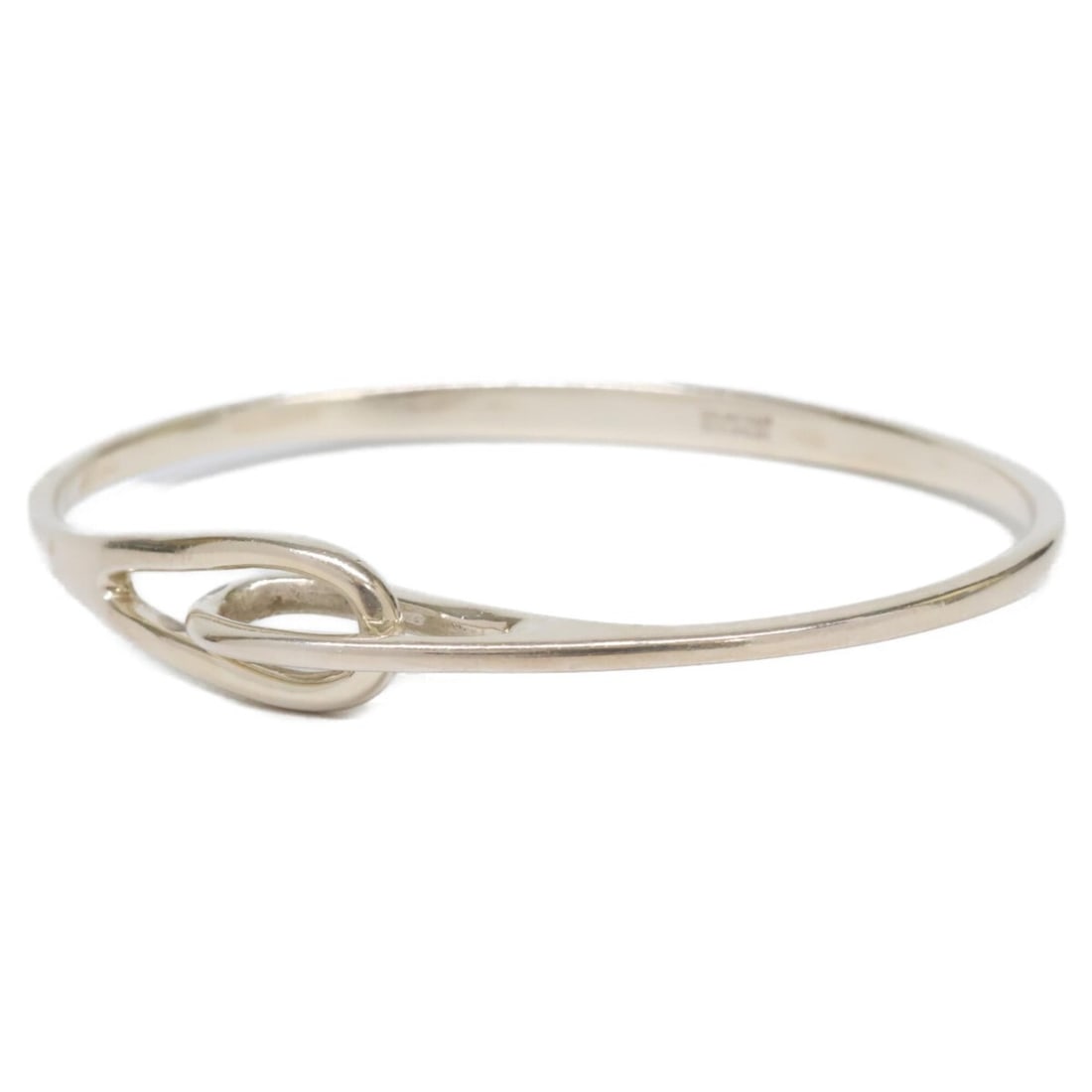 TIFFANY&Co. Tiffany & Co. Sterling Silver 925 Double Loop Bangle for Women: --- Catalog ---Category: SizeLength: 18.5cm / 7.28''Category: DesignType: BangleColor: SilverGender: WomenMaterial: Silver 925Category: GeneralBrand: Tiffany--- Item List ---Section: ConditionRanking: