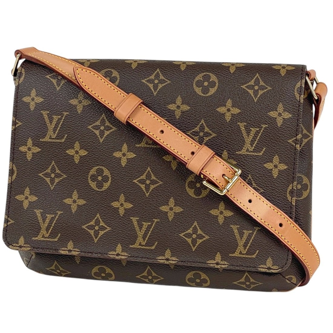 Louis Vuitton Musette Tango Short Shoulder Bag, Monogram Brown, M51257, Women's: --- Catalog ---Category: SizeSize (HxWxD): 18cm x 24cm x 6cm / 7.08'' x 9.44'' x 2.36''Category: DesignType: Shoulder bagColor: BrownGender: WomenMaterial: Monogram Category: GeneralBrand: Louis Vuitt