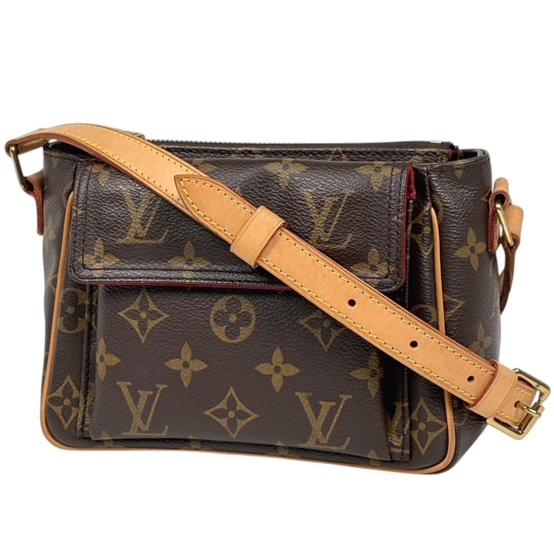 Louis Vuitton Viva Cite PM Shoulder Bag, Monogram Brown, M51165, Women's: --- Catalog ---Category: SizeSize (HxWxD): 14cm x 18cm x 9cm / 5.51'' x 7.08'' x 3.54''Category: DesignType: Shoulder bagColor: BrownGender: WomenMaterial: Monogram Category: GeneralBrand: Louis Vuitt