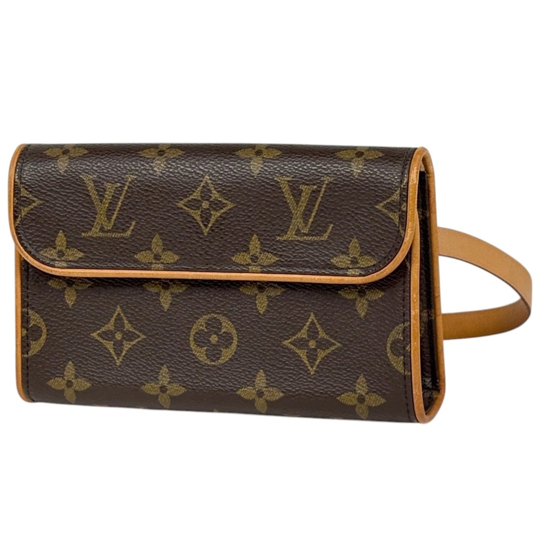 Louis Vuitton Florentine Pochette Waist Bag Pouch Body Monogram Brown M51855 Women's: --- Catalog ---Category: SizeSize (HxWxD): 10cm x 16.5cm x 3.5cm / 3.93'' x 6.49'' x 1.37''Category: DesignType: Fanny pack, Pouch, Sling bagColor: BrownGender: WomenMaterial: Monogram Category: Gener
