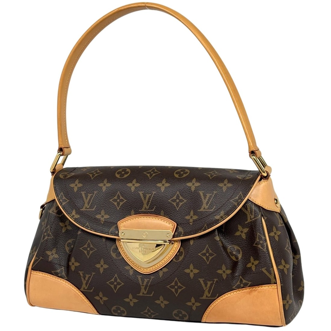 Louis Vuitton Beverly MM One-Shoulder Bag, Monogram Brown, M40121, Women's: --- Catalog ---Category: SizeSize (HxWxD): 19cm x 33cm x 12cm / 7.48'' x 12.99'' x 4.72''Category: DesignType: Shoulder bagColor: BrownGender: WomenMaterial: Monogram Category: GeneralBrand: Louis Vui